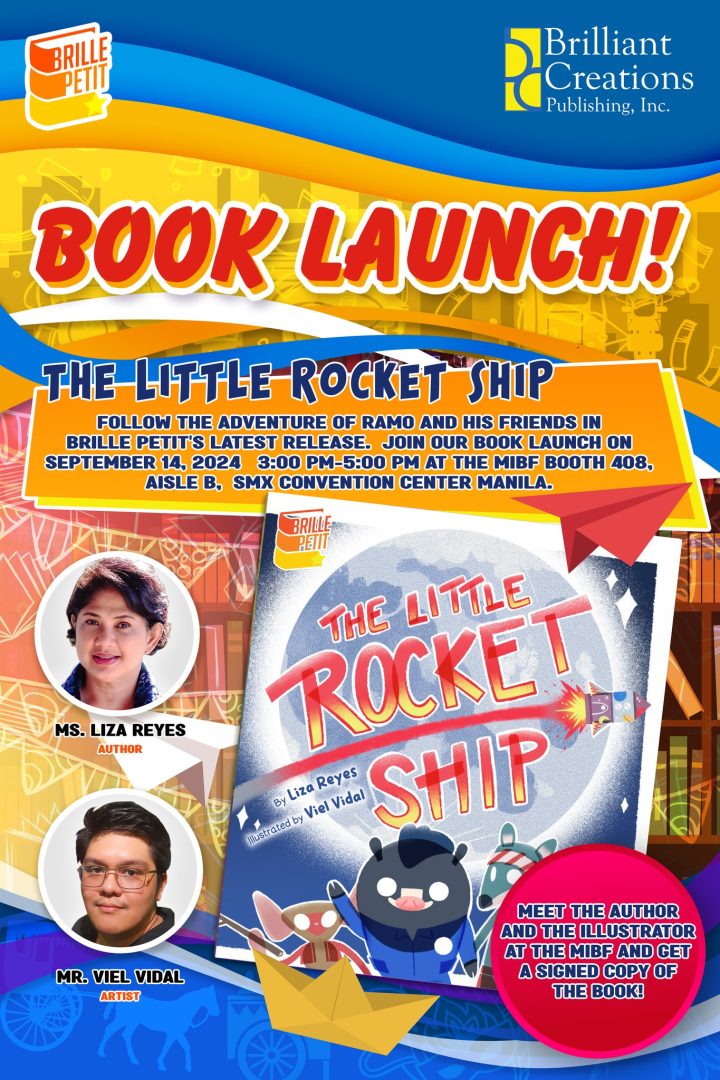 Book Launch at the MIBF 2024-The Little Rocket Ship